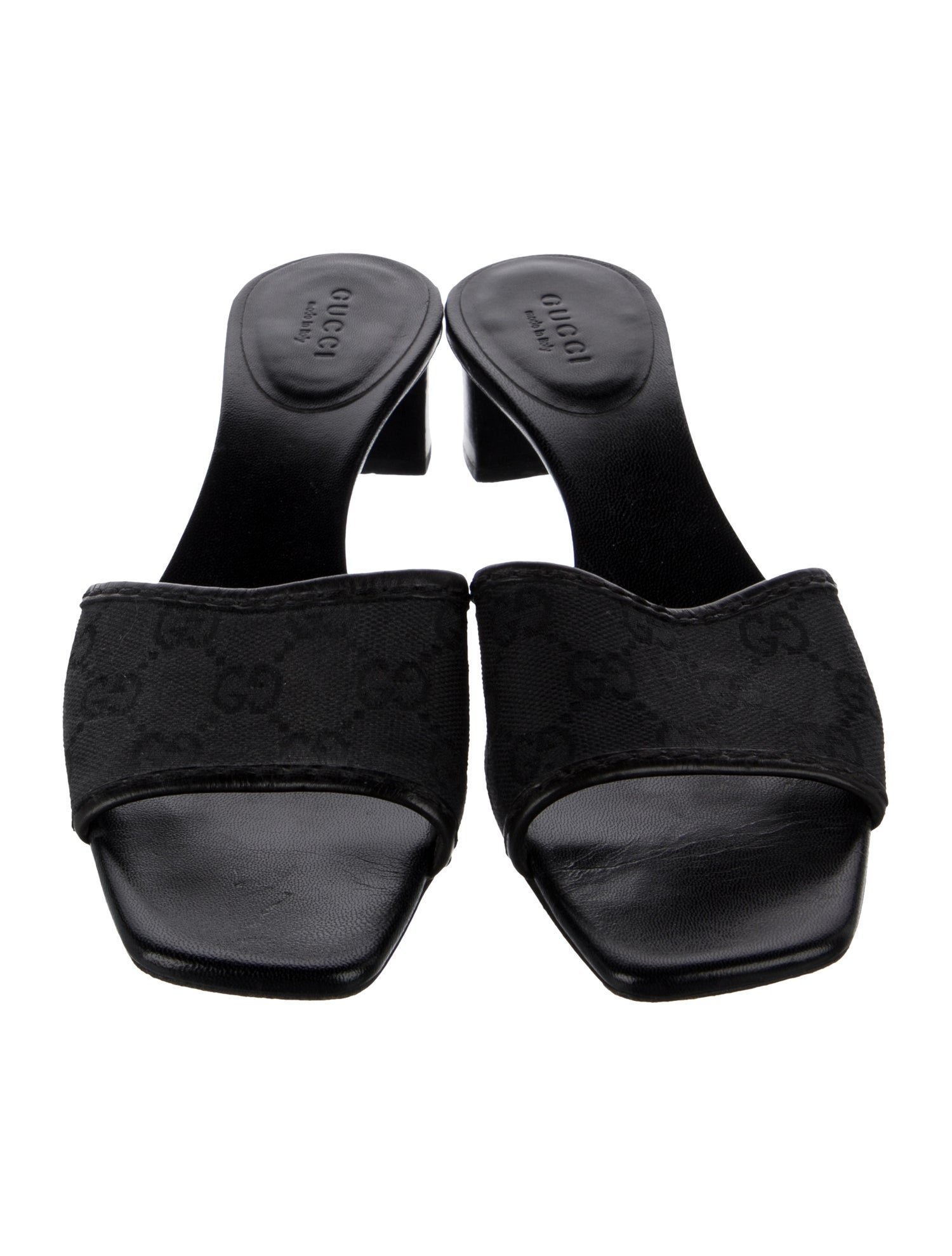 Gucci GG Canvas Canvas Slides